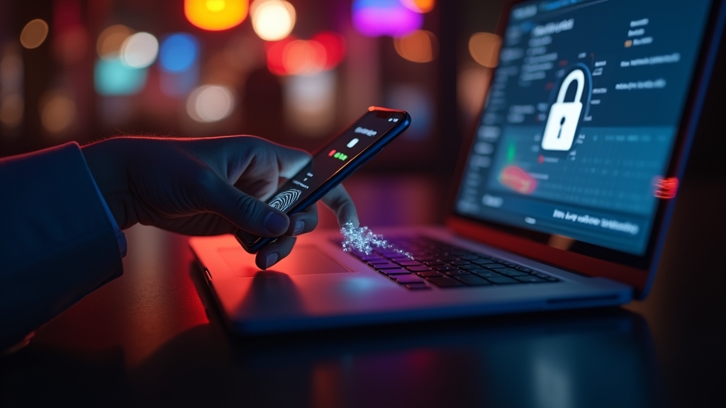 Veilig inloggen op mobiel met extra apparaatbeveiliging in casino-sfeer