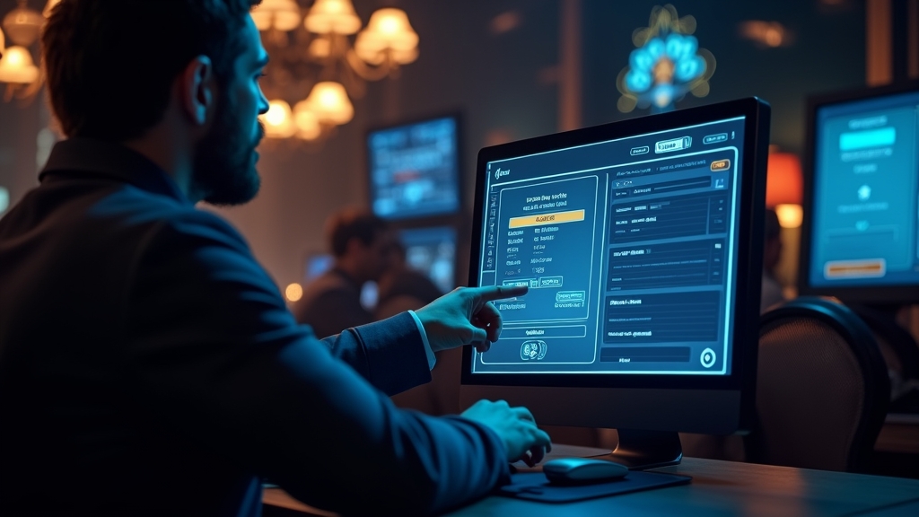 Speler dient een opnameverzoek in op een verlichte casinocontrole